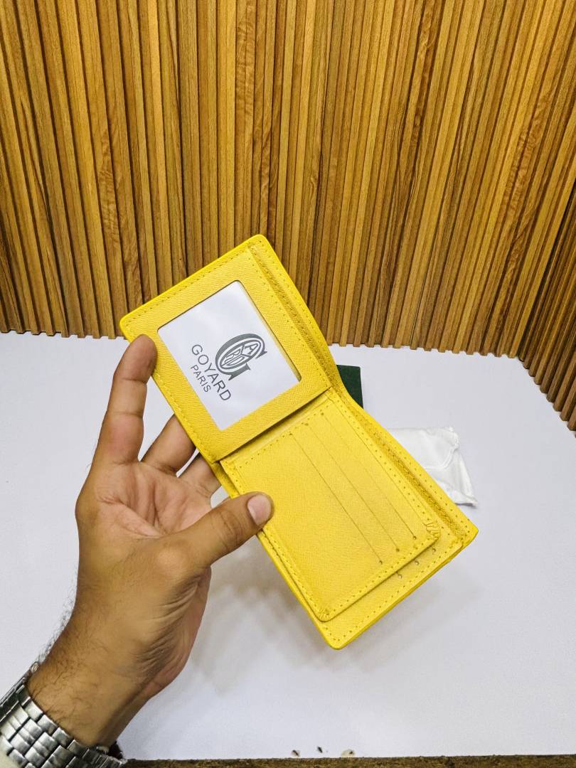 28 GOYERD YELLOW PREMIUM QUALITY WALLET