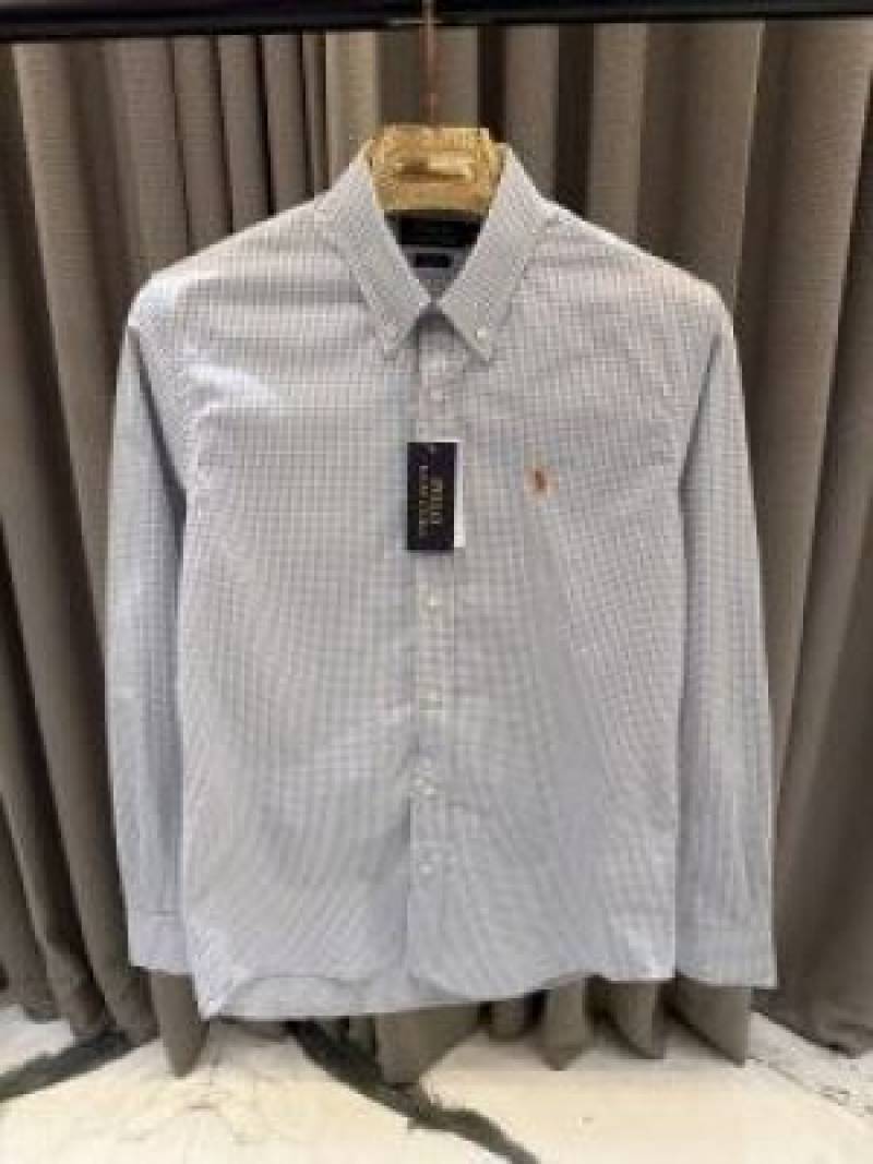 Ralp lauren checks imported shirt
