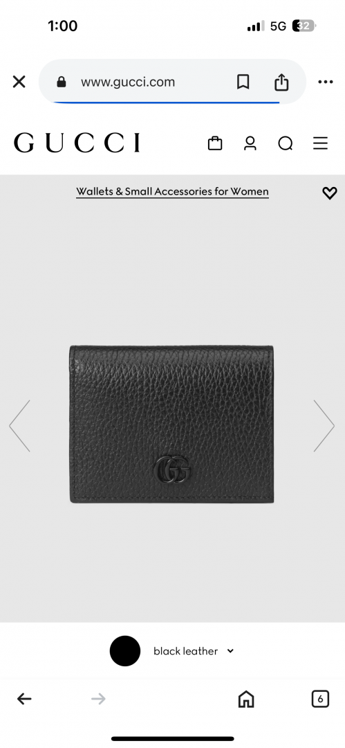 Guchi_G3_GG_Marmont_Unisex_Wallet_With_OriginalBox_DustCover_Card