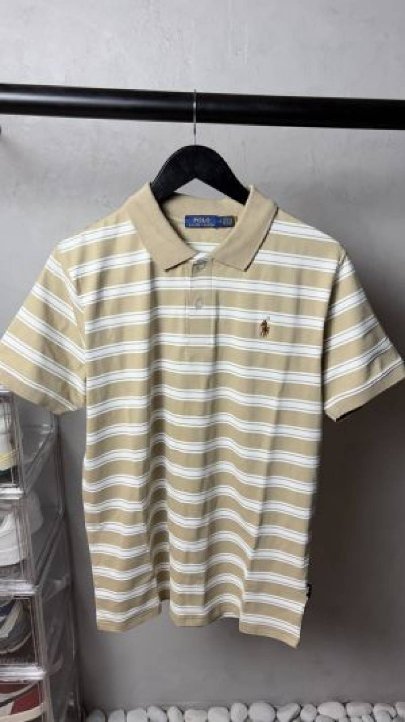 Ralp_ Laure_n Premium Striped Polo T-Shirt with OG Packaging 1348. Sales offer VS1000