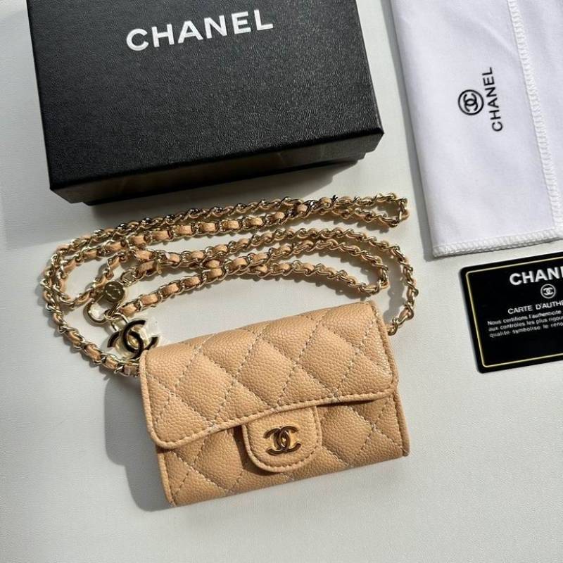 Chennell 04 Mini ChainWallet With OriginalBox DustCover Super Premium