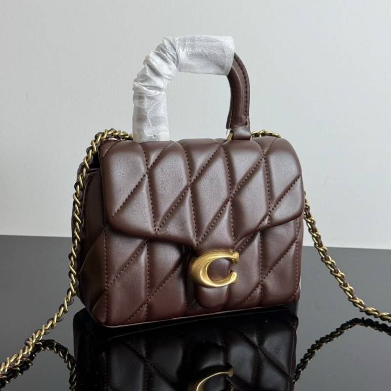 Coacch 9922 Tabby Top Handle Bag With Cherry Charm Original Box DustCover & CarryBag