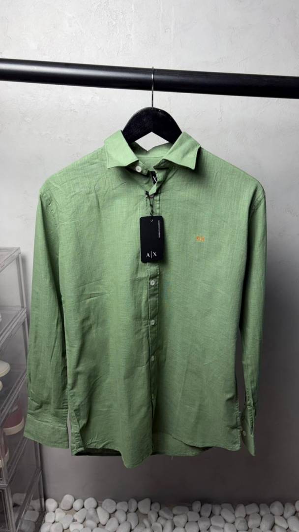 Armaani Exchang e AX Premium Linen Shirts 2431.Sale offer VS1000