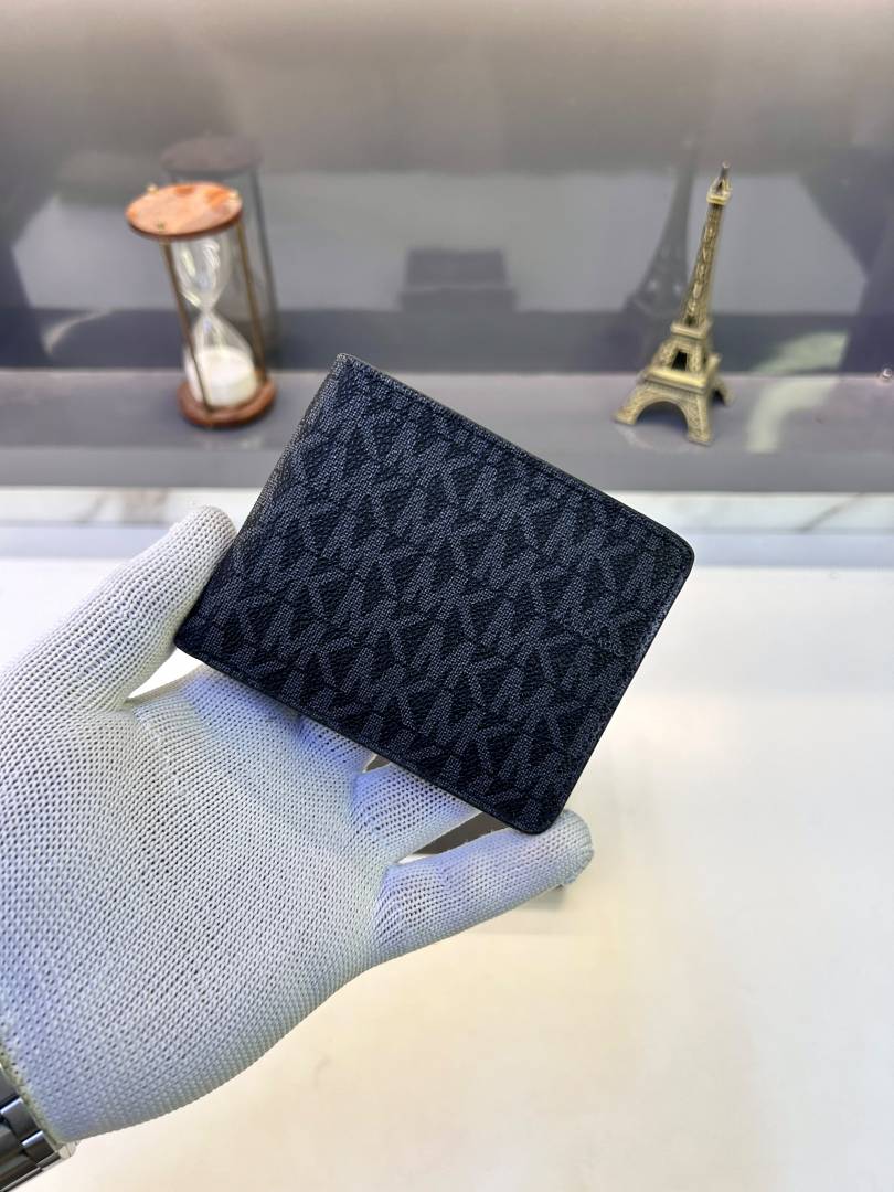 Mk_ Micheal Kors Black Premium Quality Wallet Fa 885