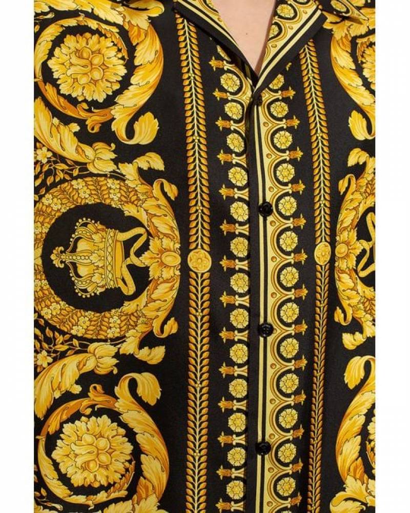Versac-e IMPORTED STORE ARTICLE PREMIUM PRINTED SHIRT