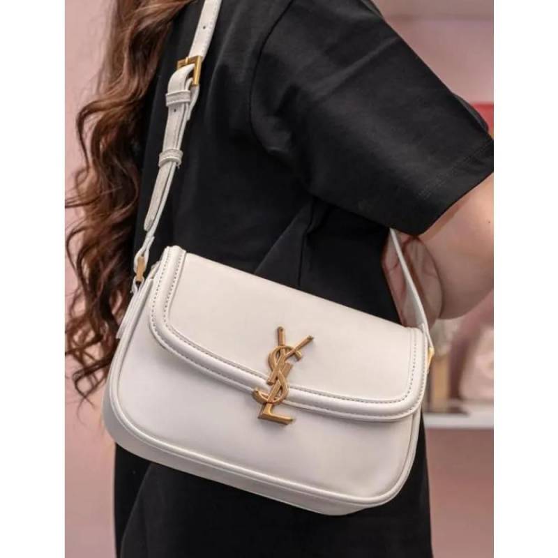 Ysl Solferino Small Shoulder Bag With Original Box & Long SlingBelt