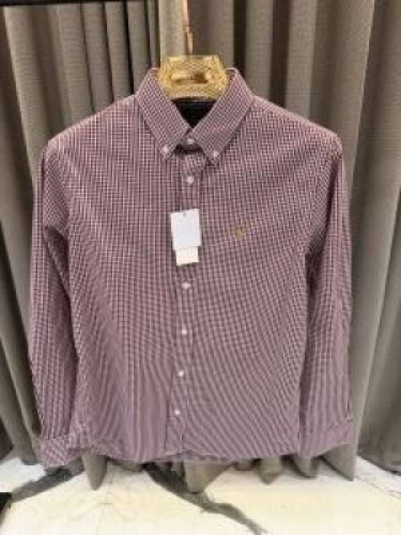 Ralph Lauren chest logo imported shirt red