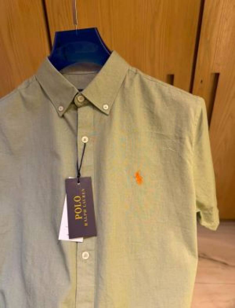 RALPx-H LAUREN POLO STORE ARTICLE IMPORTED leelan fabric SHIRTx