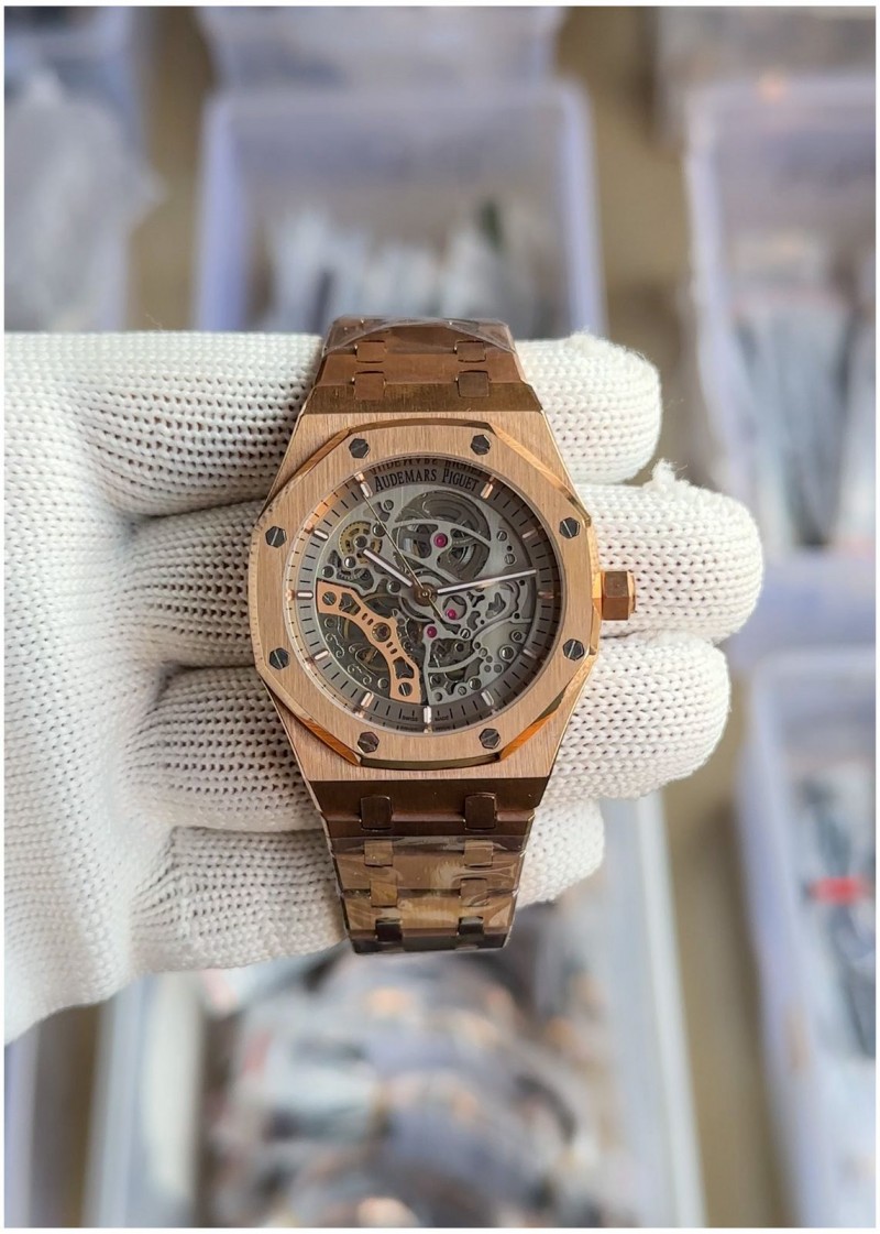 Audemar piguet Royal Oak Skeleton Automatic Copper Grey