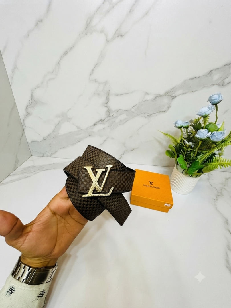 02 LV LOUIIS VUITTON GOLDEN PREMIUM QUALITY BELT