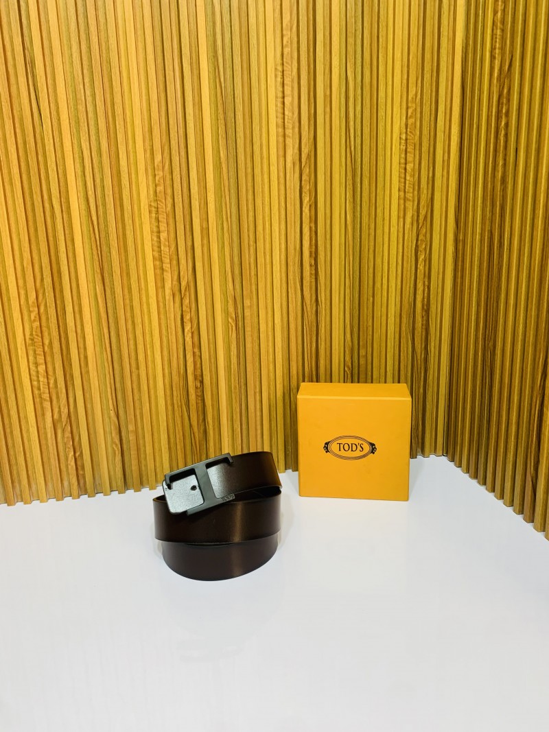 12 TODD'S BLACK BROWN PREMIUM QUALITY BELT WITH BOX