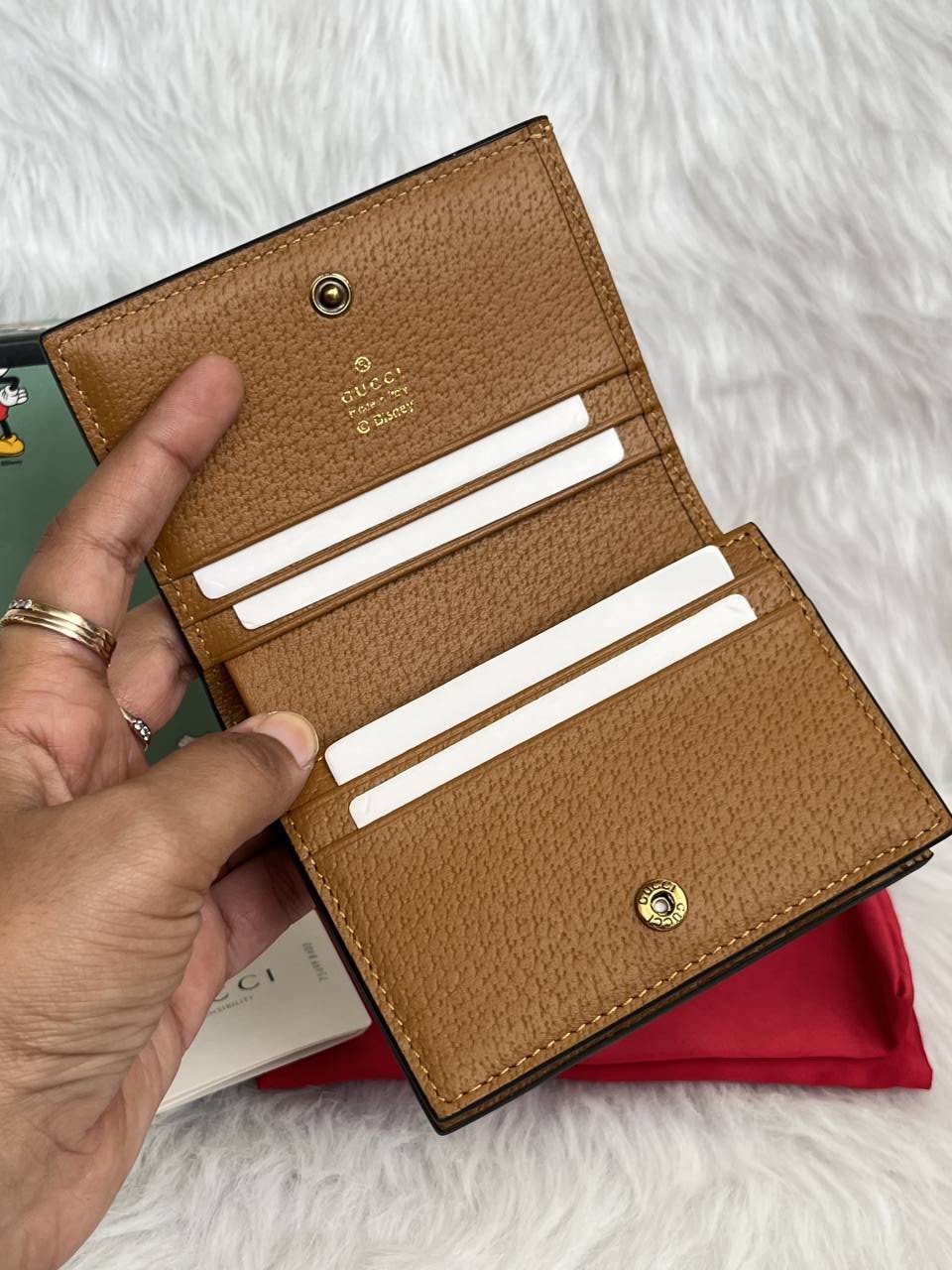Guchi_X_Disney_Premium_Coded_TwoFold_Wallet_With_OriginalPacking