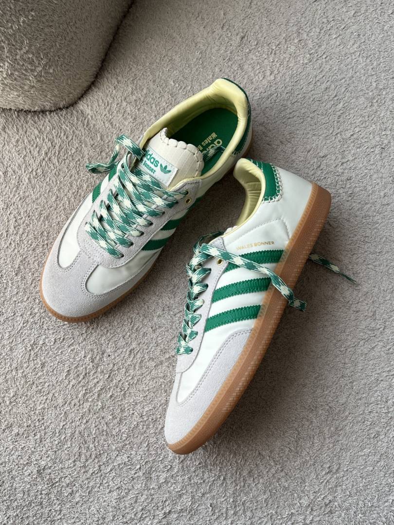 ADIDDAS SAMBA WALES BONNER CREAM GREEN