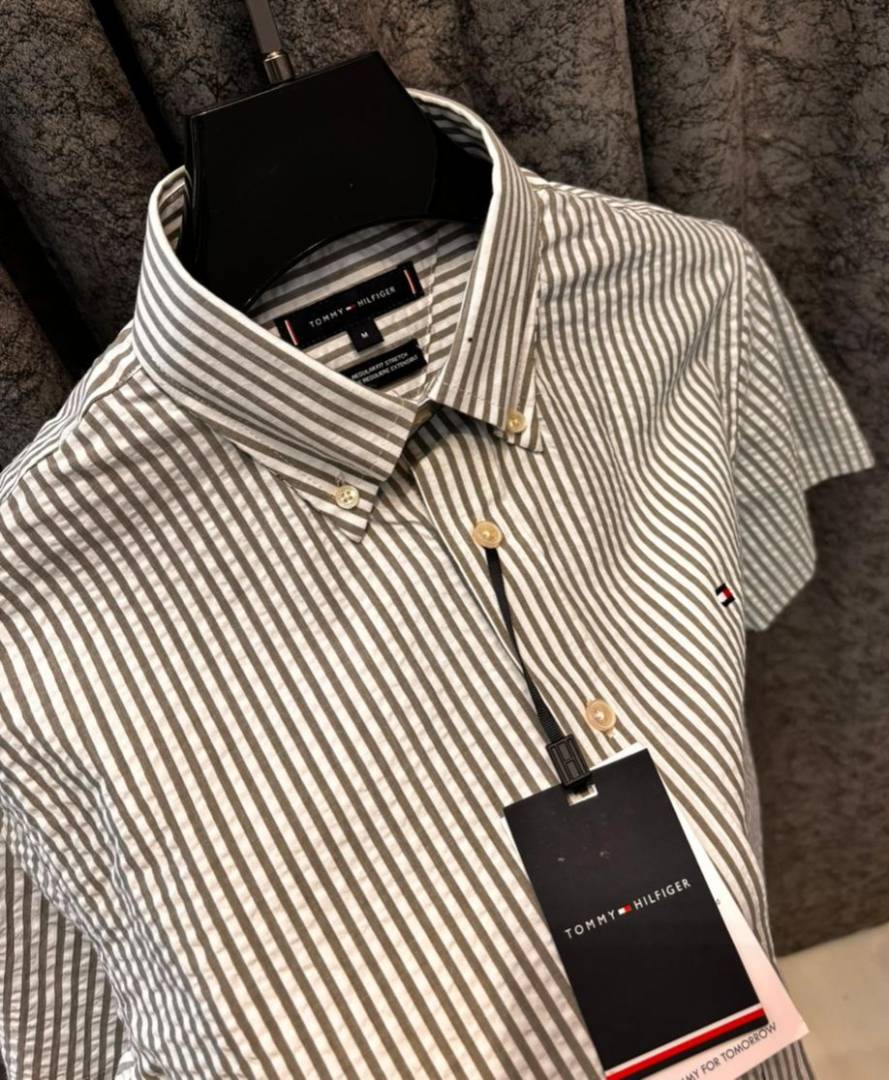 Tommy Hilfigar IMPORTED STORE ARTICLE SHIRT BLACK