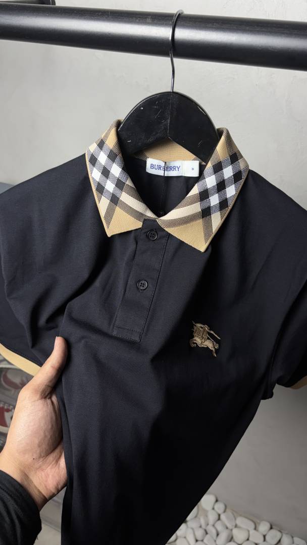 Burberrry Premium Polo T-Shirt with OG box Packaging 3019