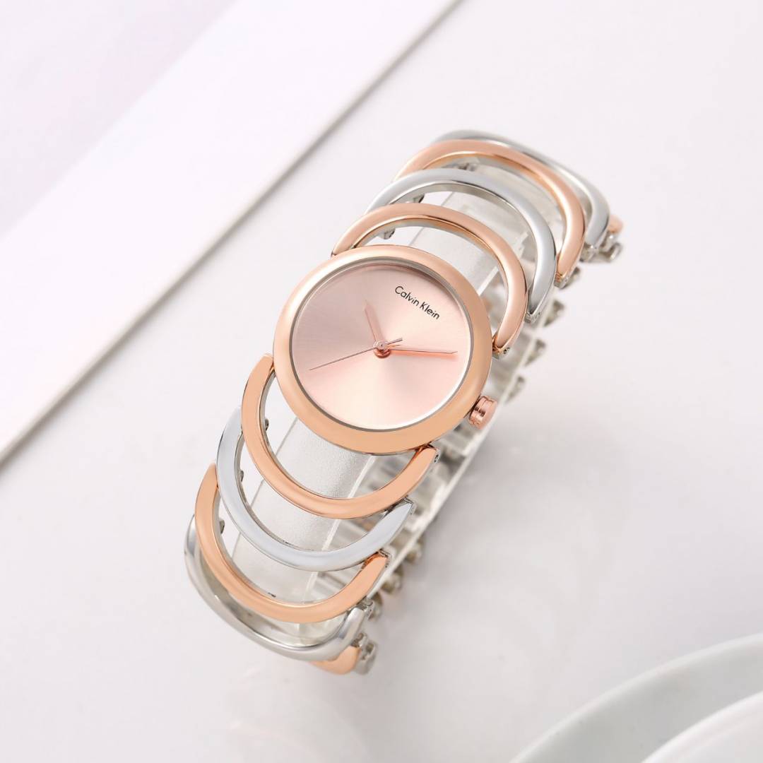 Calvin keli_Bangle 2 ton Copper pink