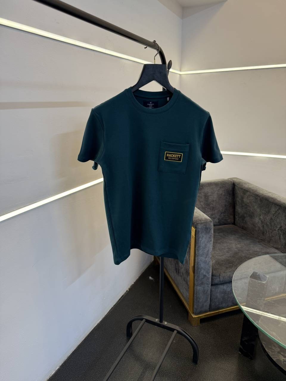 Hackett c green imported round neck tshirt