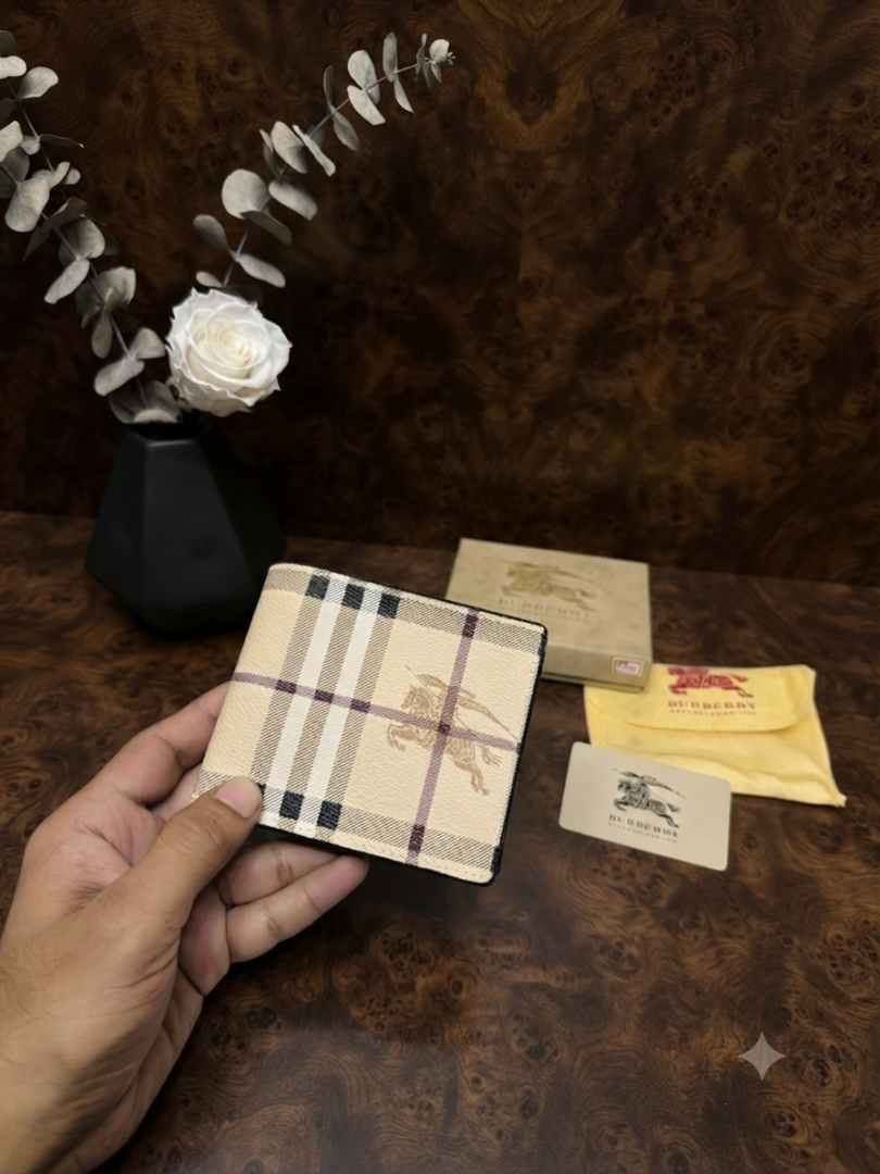 101 BURBERRRY PREMIUM QUALITY WALLET