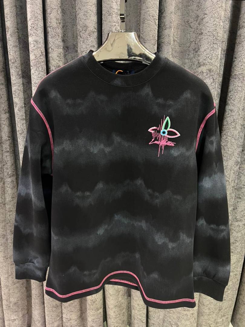 v-uitton imported sweatshirt store article black