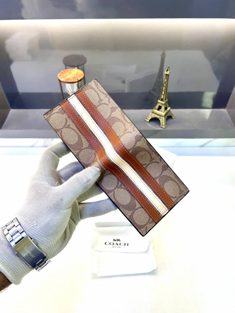 Coatch Wallet Light Brown Premium Quality Fa 626