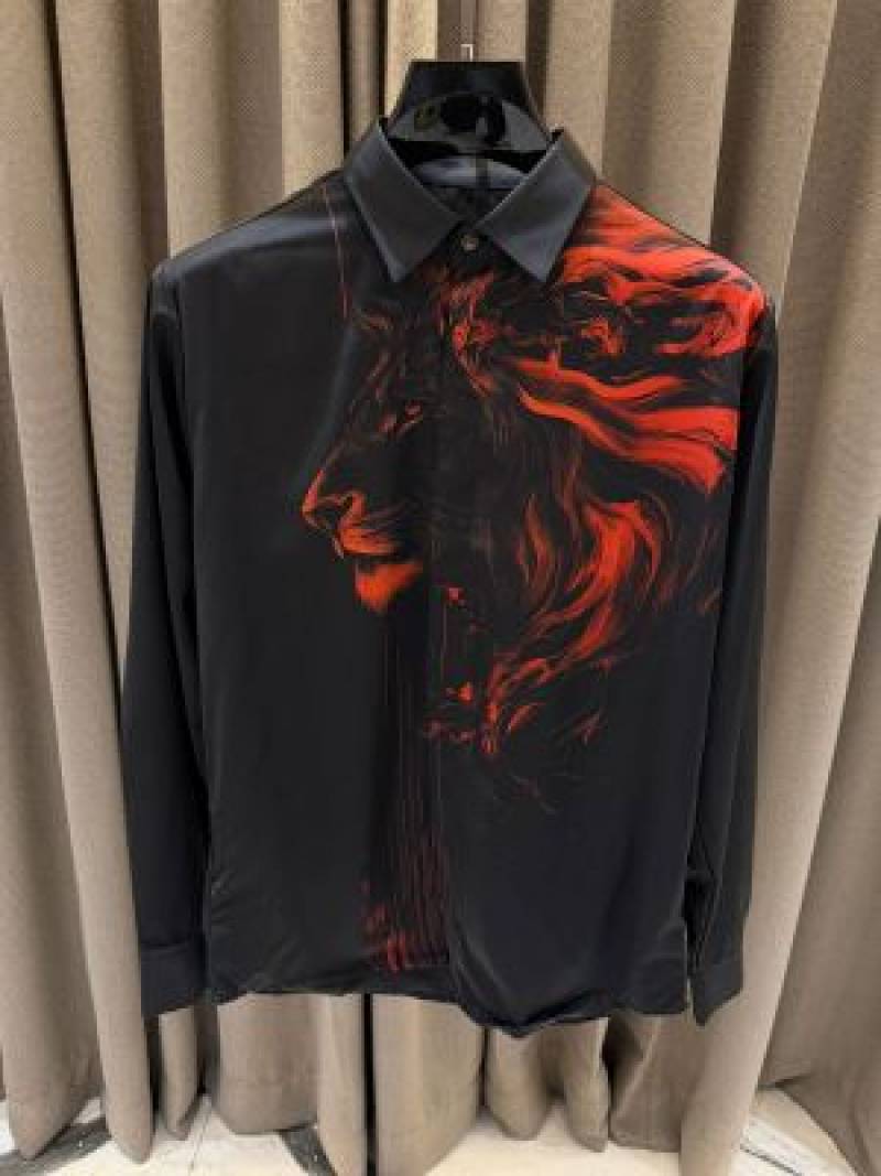 Balman Japan Fabric Full Sleeves Shirt Black