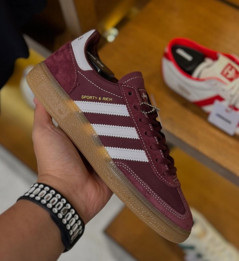 Adidas Handball Spezial x Sporty Rich Red Cloud White Gum 1914