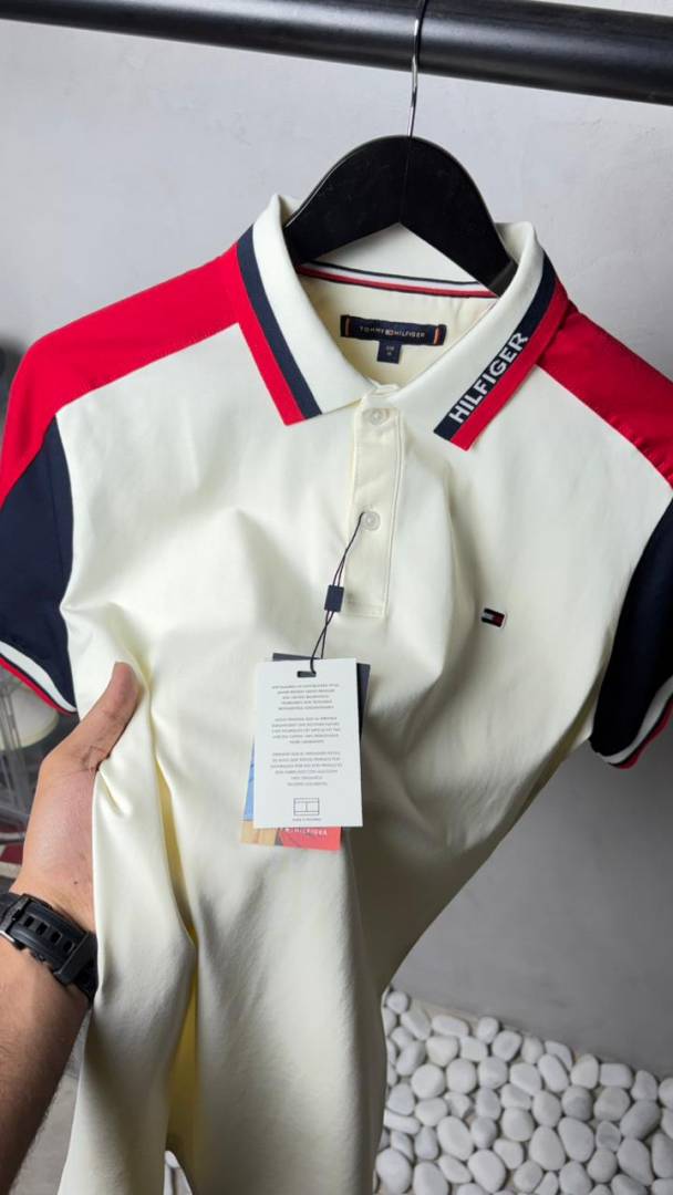 Tomm_ Hilfige_r Premium Polo T-Shirt with OG box Packaging 2201