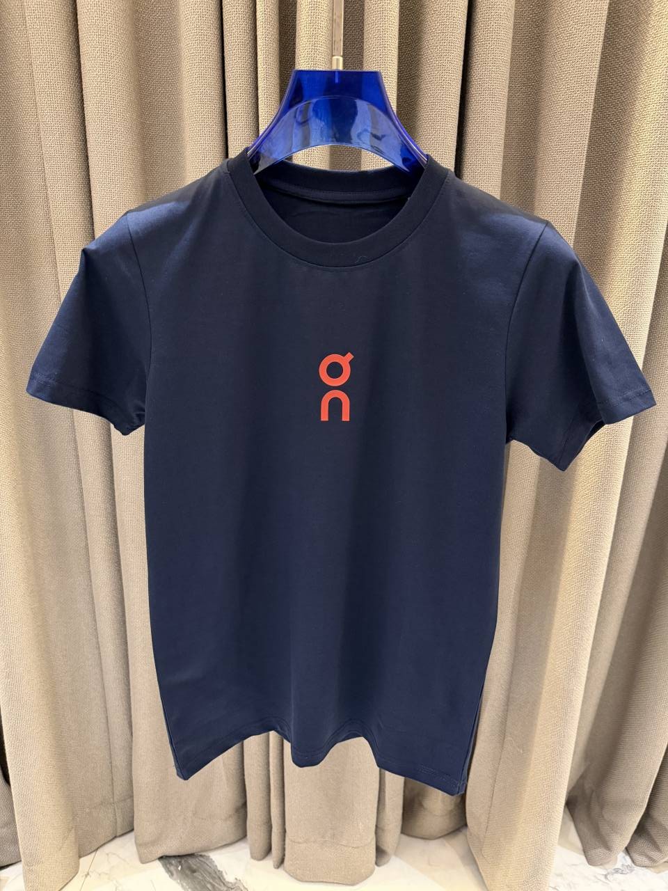On Cloud Navy Premium Round Neck Tshirt