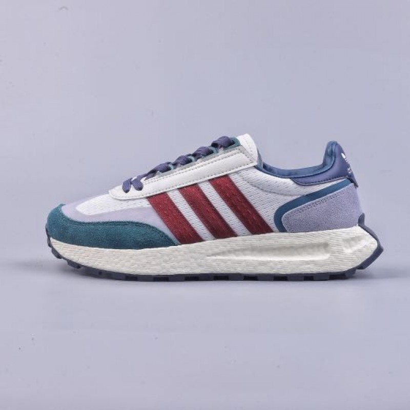 ADIDDAS RETROPY E5 DARK BLUE RED GREEN