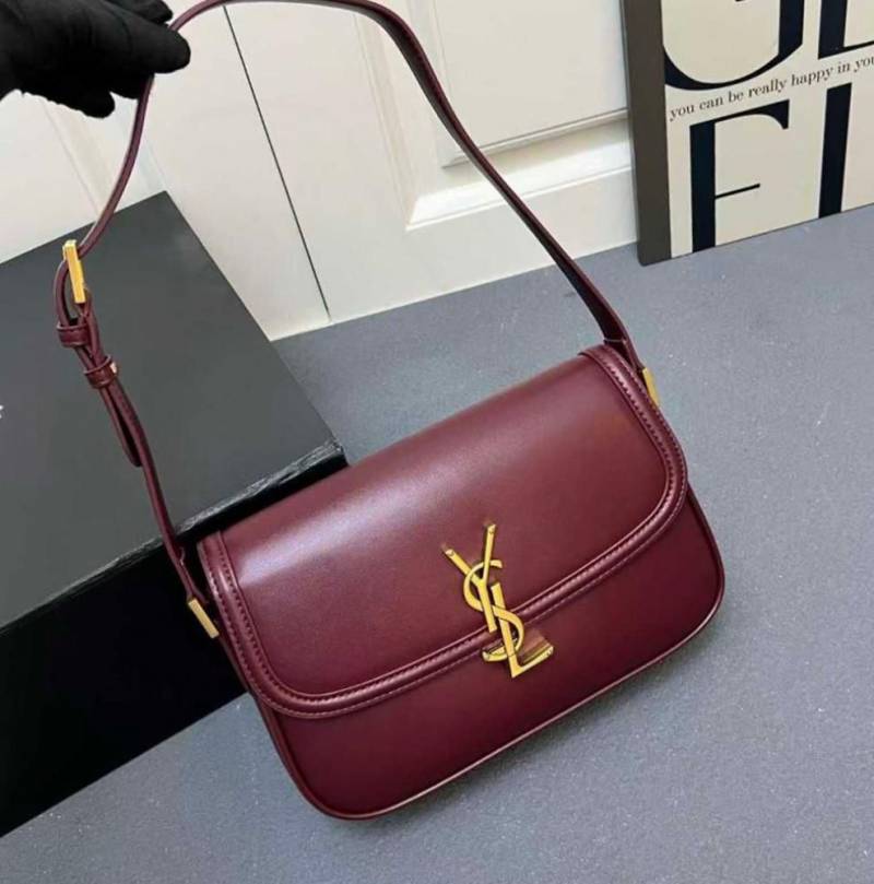 Ysl Solferino Small Shoulder Bag With Original Box & Long SlingBelt