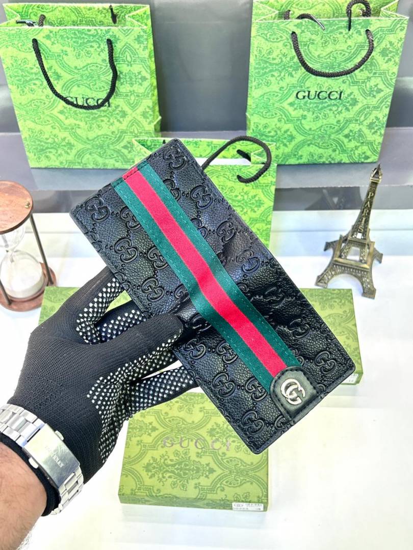 Guchi Wallet Black Premium Quality Fa 46