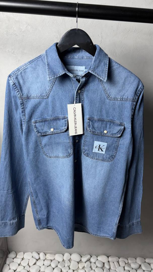 Calvin Kline Signature Denim Shirt 1194