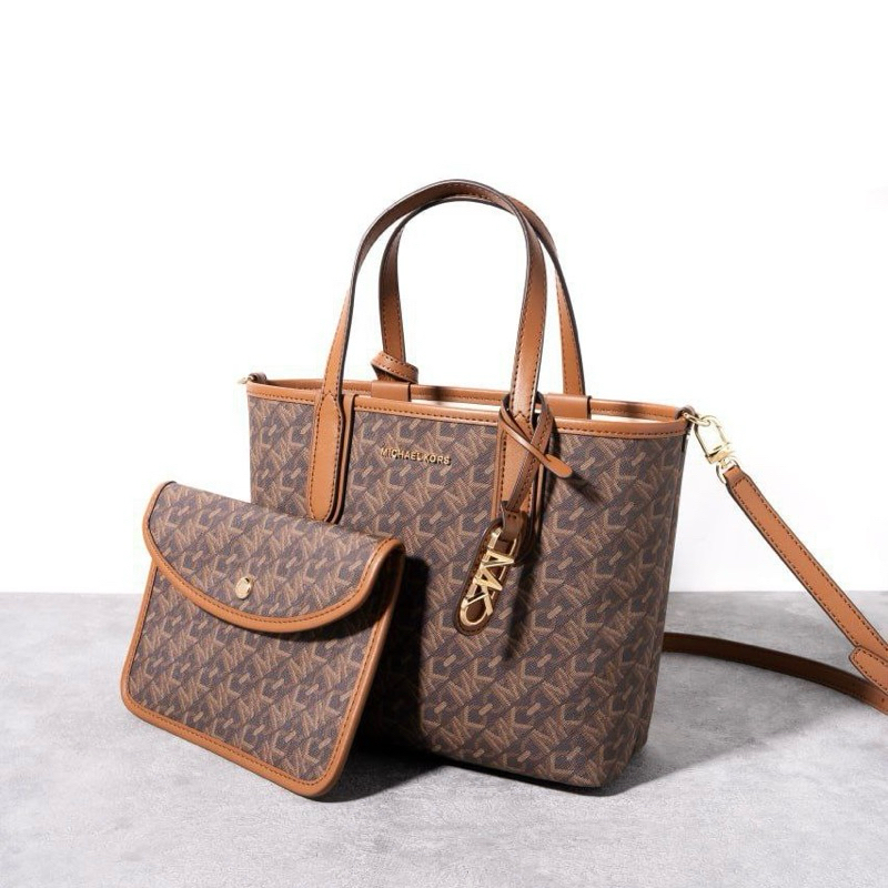 Michael Kors CB 1719 Eliza Small Tote With Wallet Original Box CarryBag & DustCover