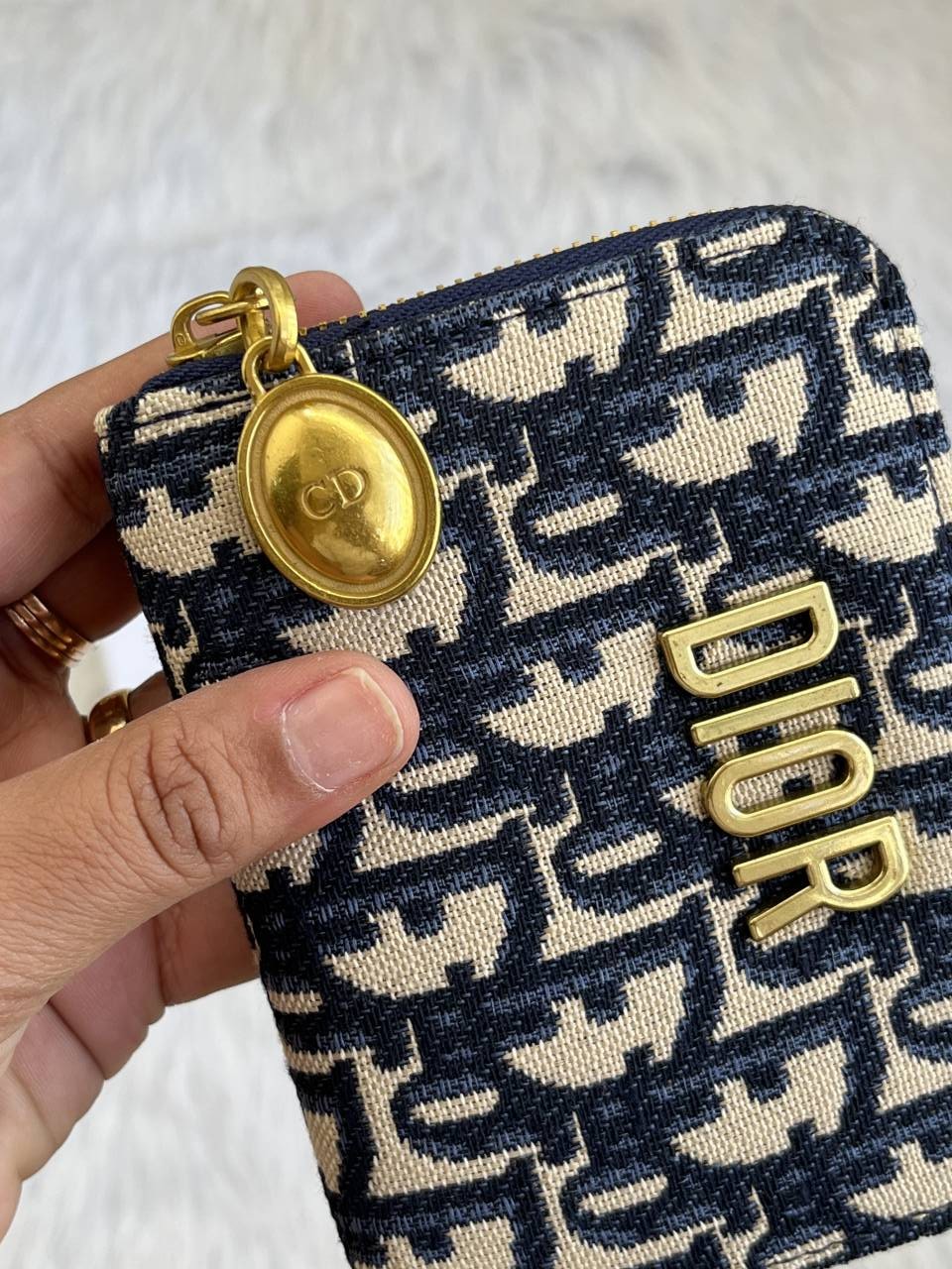 Diyor_106_Blue_Mini_Zippy_Wallet_With_OriginalBox