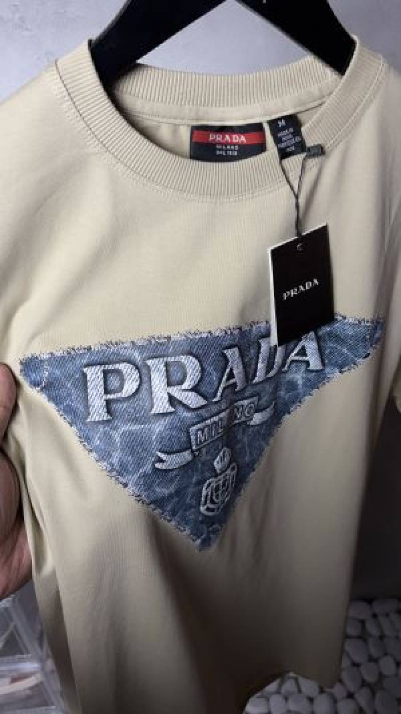Prad_ Milano Logo T-Shirt 1183. Sale-offer VS1000