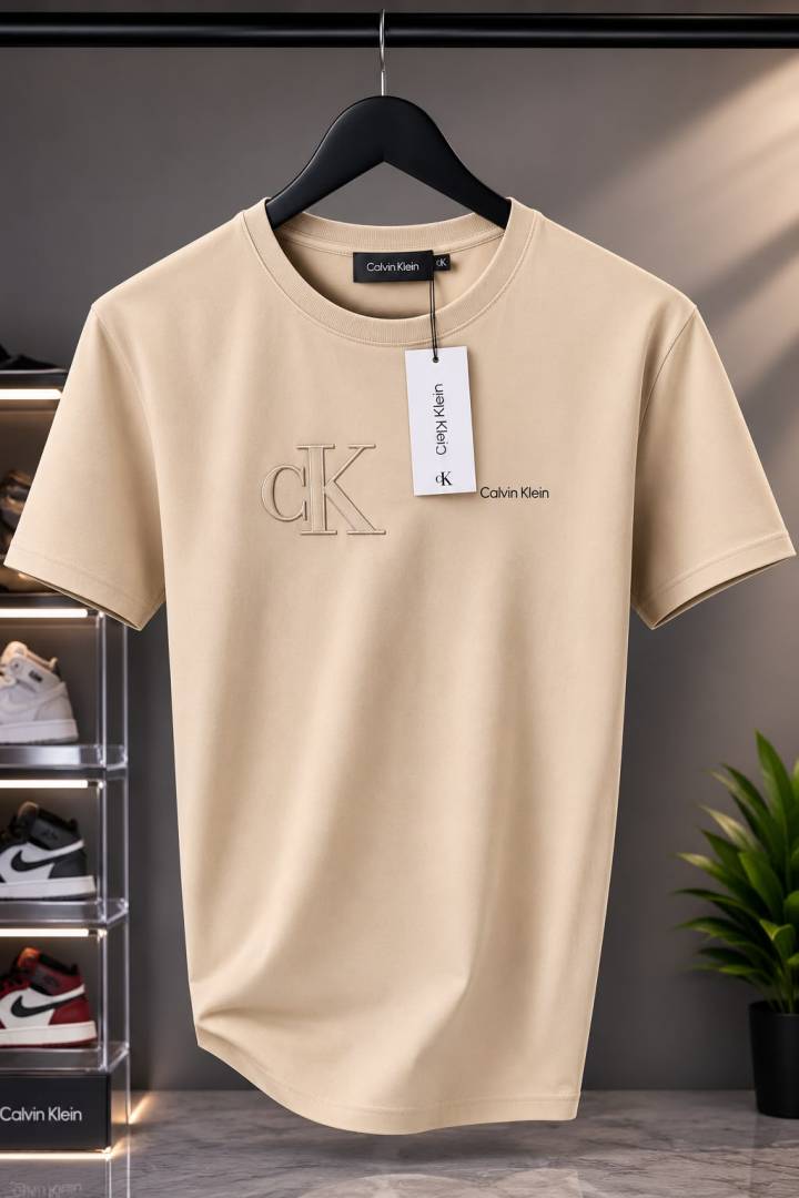 Calvi Klei_n Embossed Premium T-Shirts 1305   sale- offer. VS1000