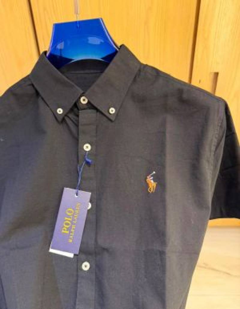RALP-xH LAUREN POLO STORxE ARTICLE IMPORTED leelan fabric SHIRT