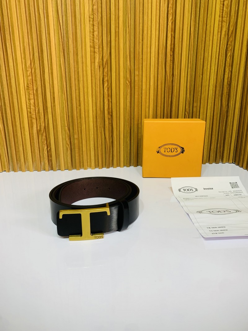13 TODD'S GOLDEN BLACK PREMIUM QUALITY BELT WITH BOX