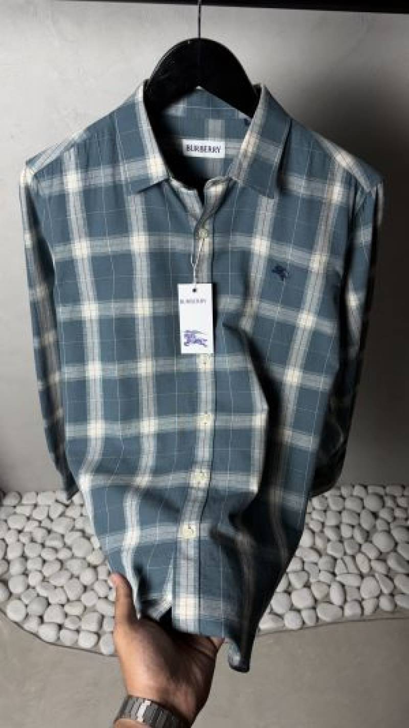 Burberr_ Premium Checks Shirt 1248. Sale-offer VS1000