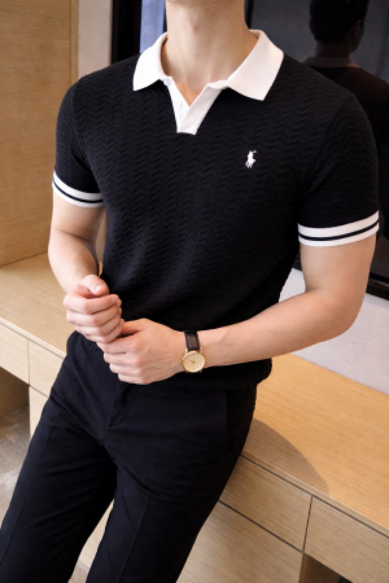 Ralf Lauren imported Polo Tshirt Black