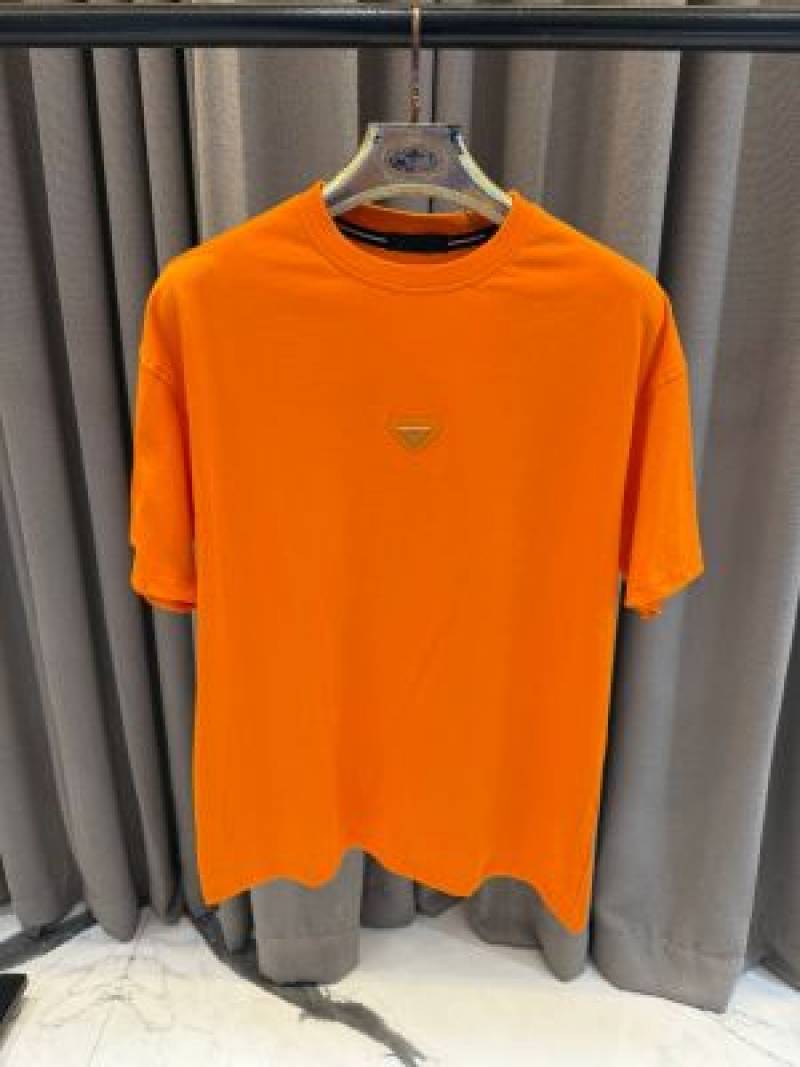 Pradda imported oversized tshirt Orange