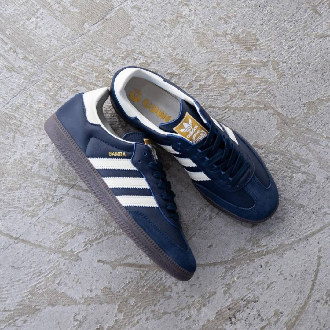 ADIDDAS SAMBA NAVY NIGHT GUM WOMENS FIX
