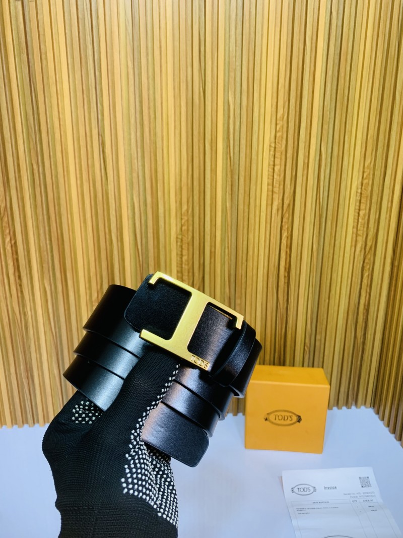 13 TODD'S GOLDEN BLACK PREMIUM QUALITY BELT WITH BOX