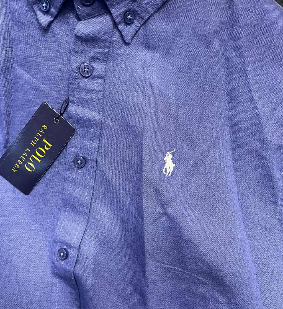 RALP- L-AUREN P-OLO IMPORTED STORE ARTICLE SHIRT leelan fabric