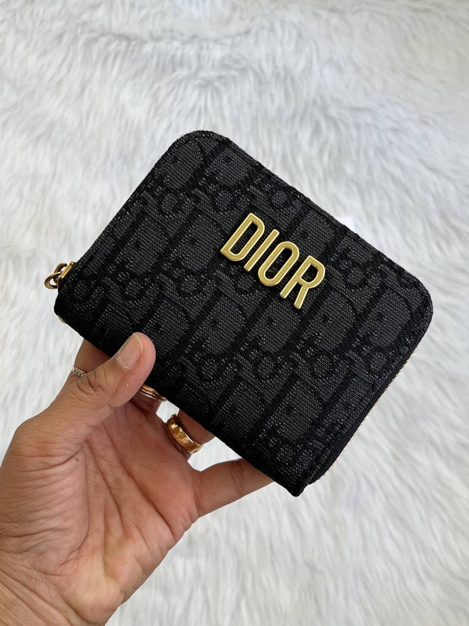 Diyor_105_Black_Mini_Zippy_Wallet_With_OriginalBox