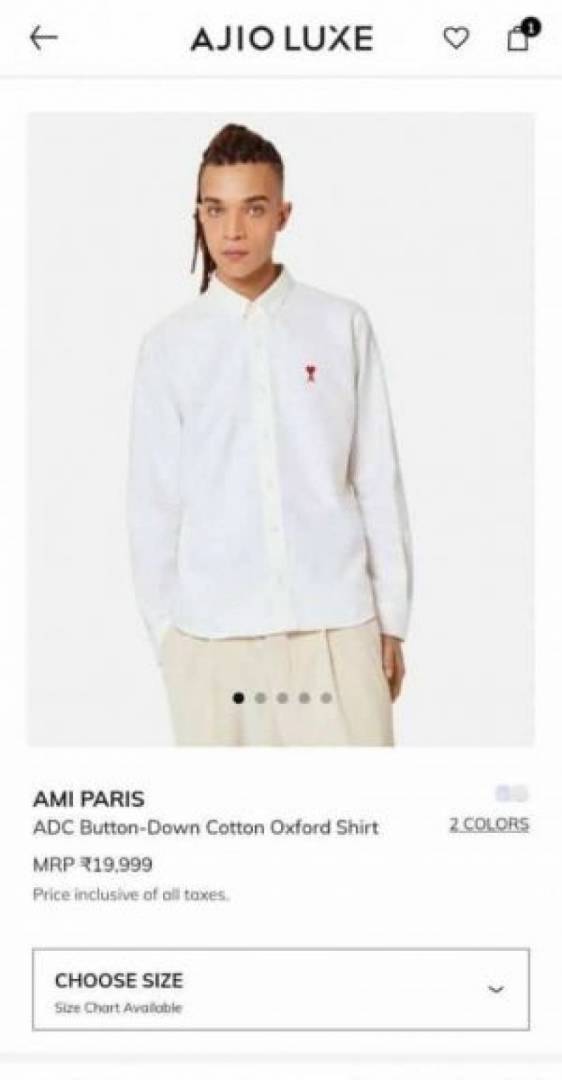 AMI IMPORTED STORE ARTICLE SHIRT x