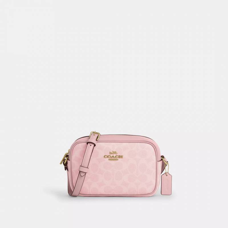 Coacch Jamie Pink Camera Crossbody Bag With OriginalBox DustCover CarryBag