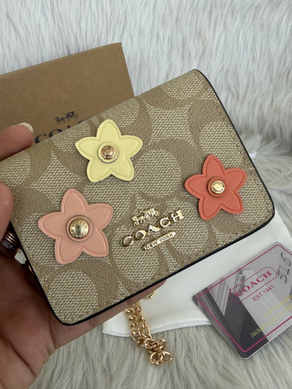 Coacch CW 8 ChainWallet With OriginalBox & DustCover