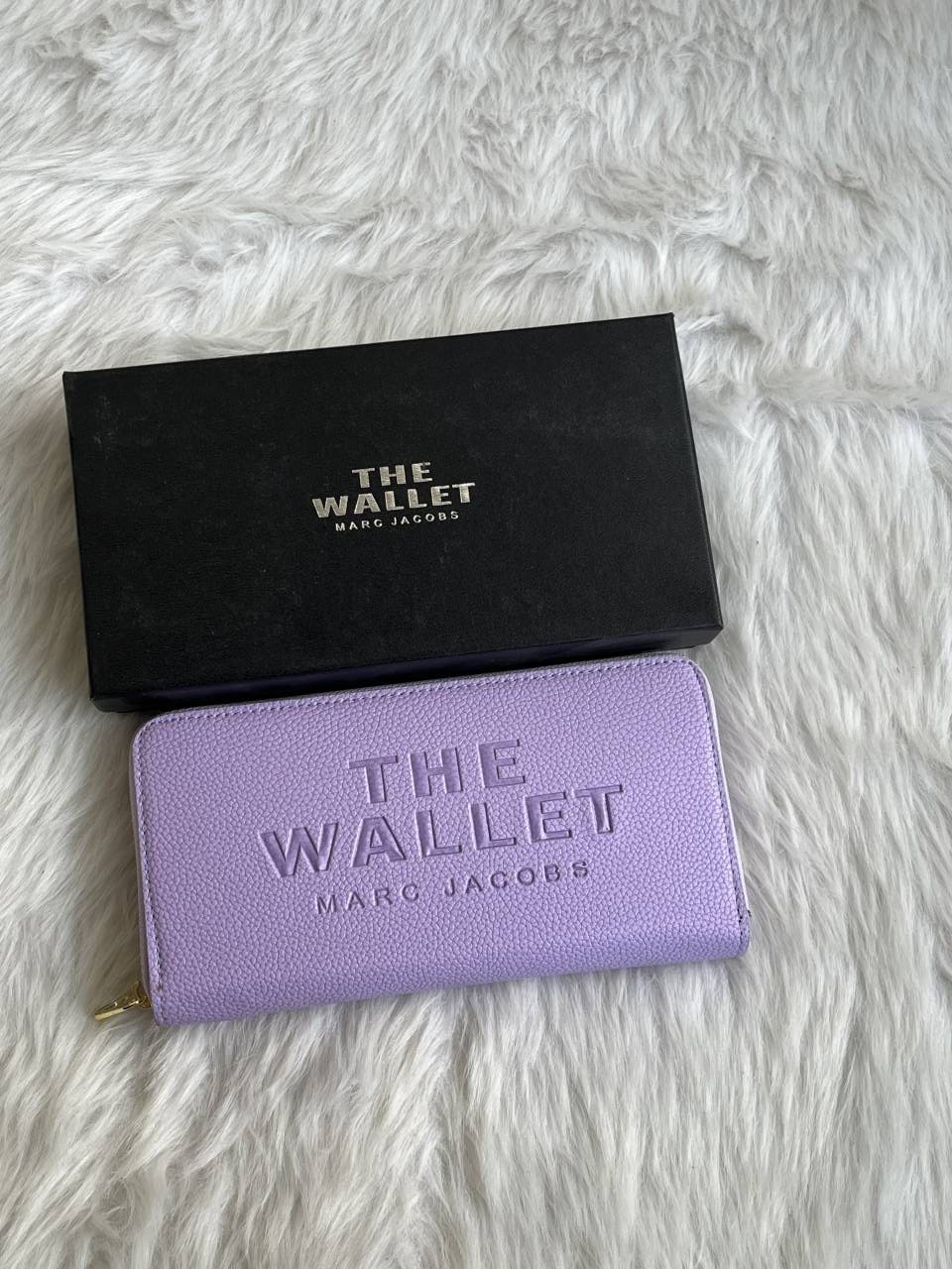 Marc_Jacob_Light_Purple_Long_Zippy_Wallet_With_OriginalBox