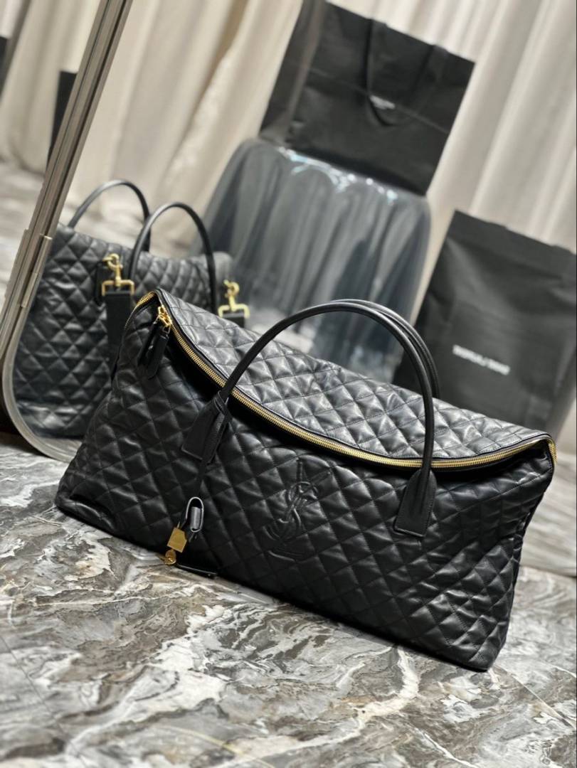 Ysl 8010 Gaint Travel Duffle Bag With Golden Hardware SuperHigh Quality